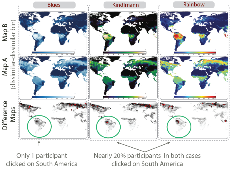 The Effect of Color Scales on Climate Scientists' Objective and Subjective Performance in Spatial Data Analysis Tasks
